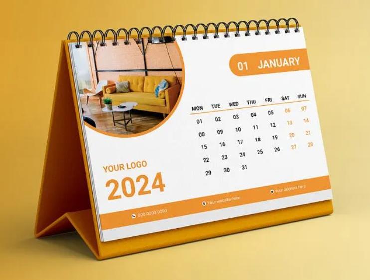 Kalender Duduk A5 Pcs