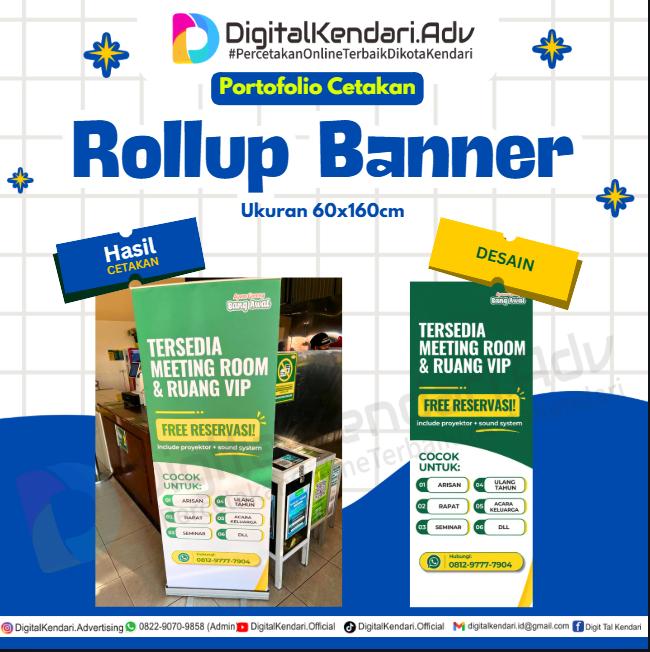 RollUp Banner 60x160cm  + Stand